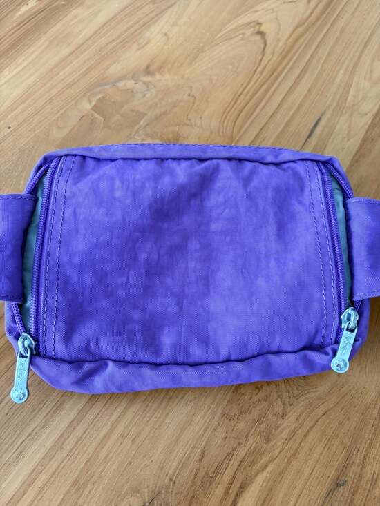 Kipling Merryl Convertible Crossbody Bag Belt Bag Waist Pack Purple - Picture 4 of 7